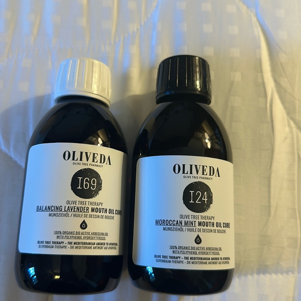 NEW lot Oliveda I69 & I24 Balancing Lavender & Moroccan Mint Mouth Oil Cure